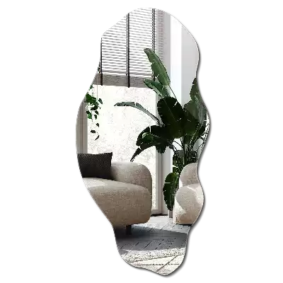 Nietypowe lustro ścienne jako oryginalna dekoracja