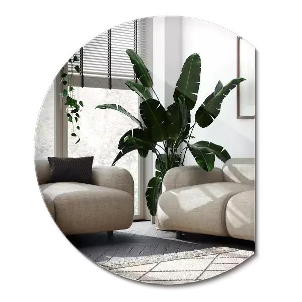 Lustro ścięte koło oryginalny dodatek