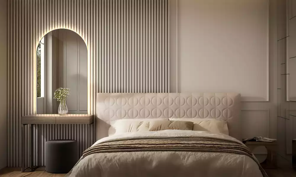 Lustro łukowe z podświetleniem LED