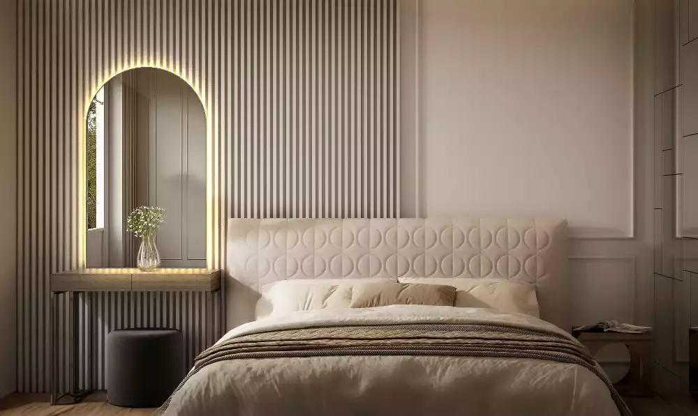 Lustro łukowe z podświetleniem LED