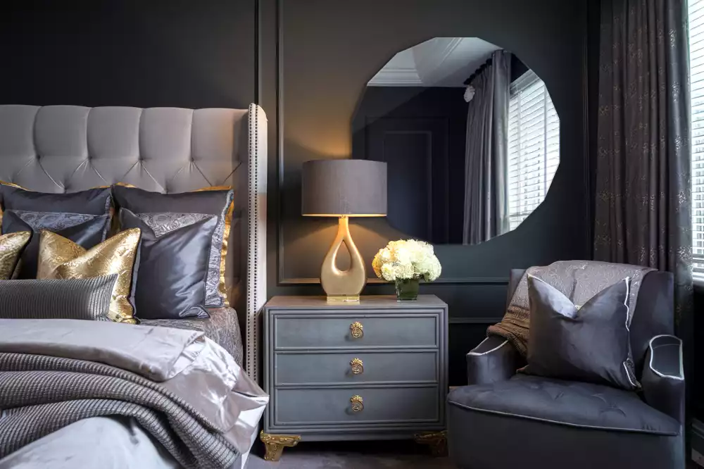 Lustro geometryczne oryginalny design